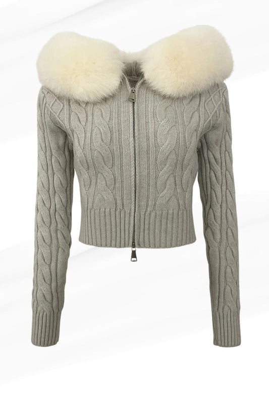 Gilet fourrure intérieur femme Héritage fourrure