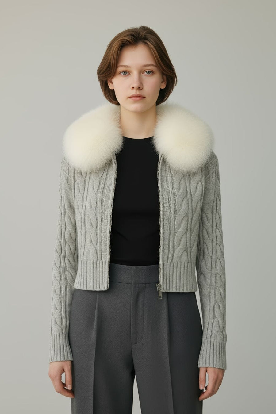 Gilet fourrure intérieur femme Héritage fourrure