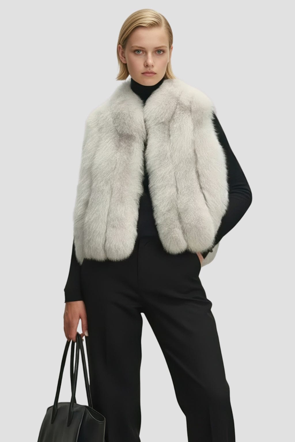 Gilet fourrure intérieur femme Héritage fourrure