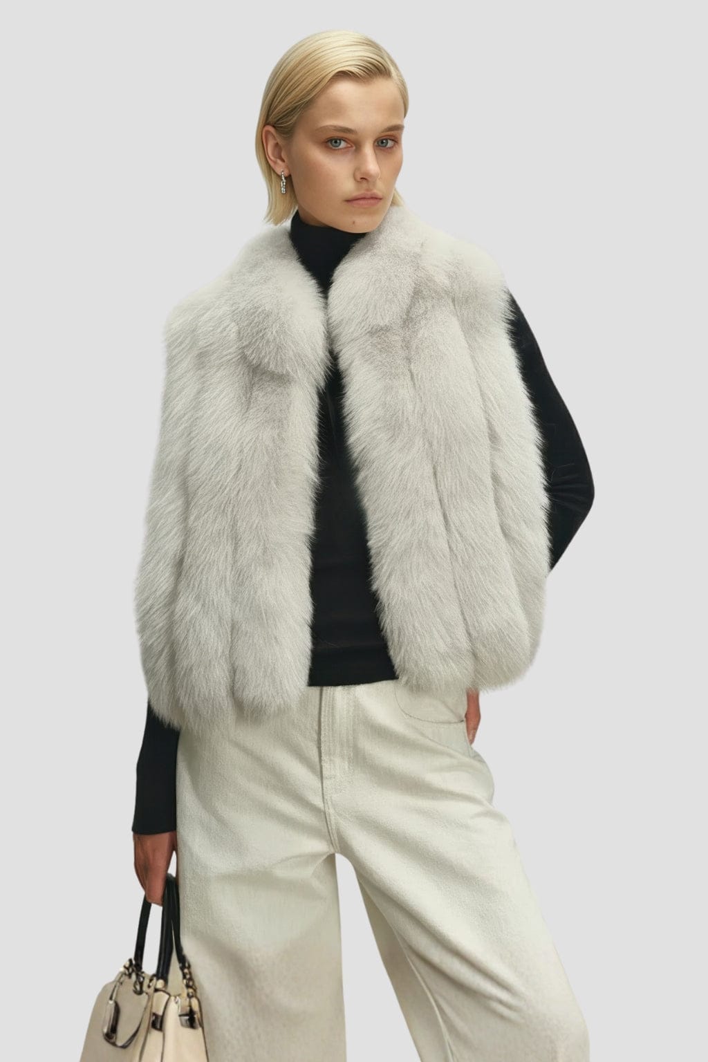 Gilet fourrure intérieur femme Héritage fourrure