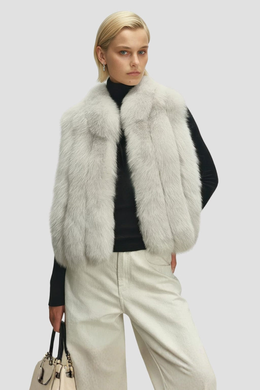 Gilet fourrure intérieur femme Héritage fourrure