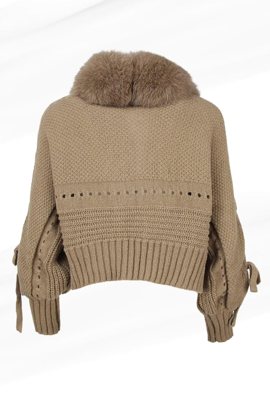 Gilet fourrure manche longue Héritage fourrure