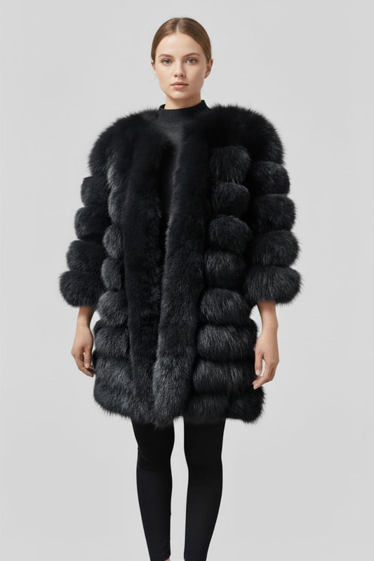 Manteau en fourrure femme long Héritage fourrure