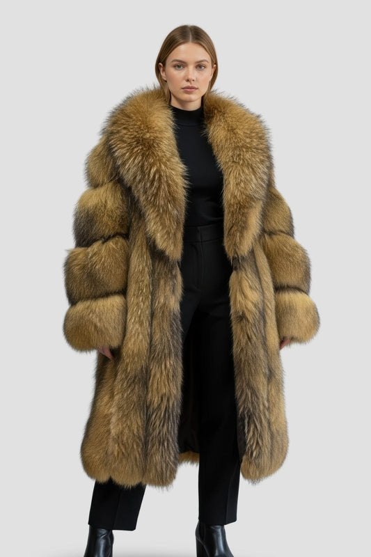 Manteau en fourrure femme long Héritage fourrure