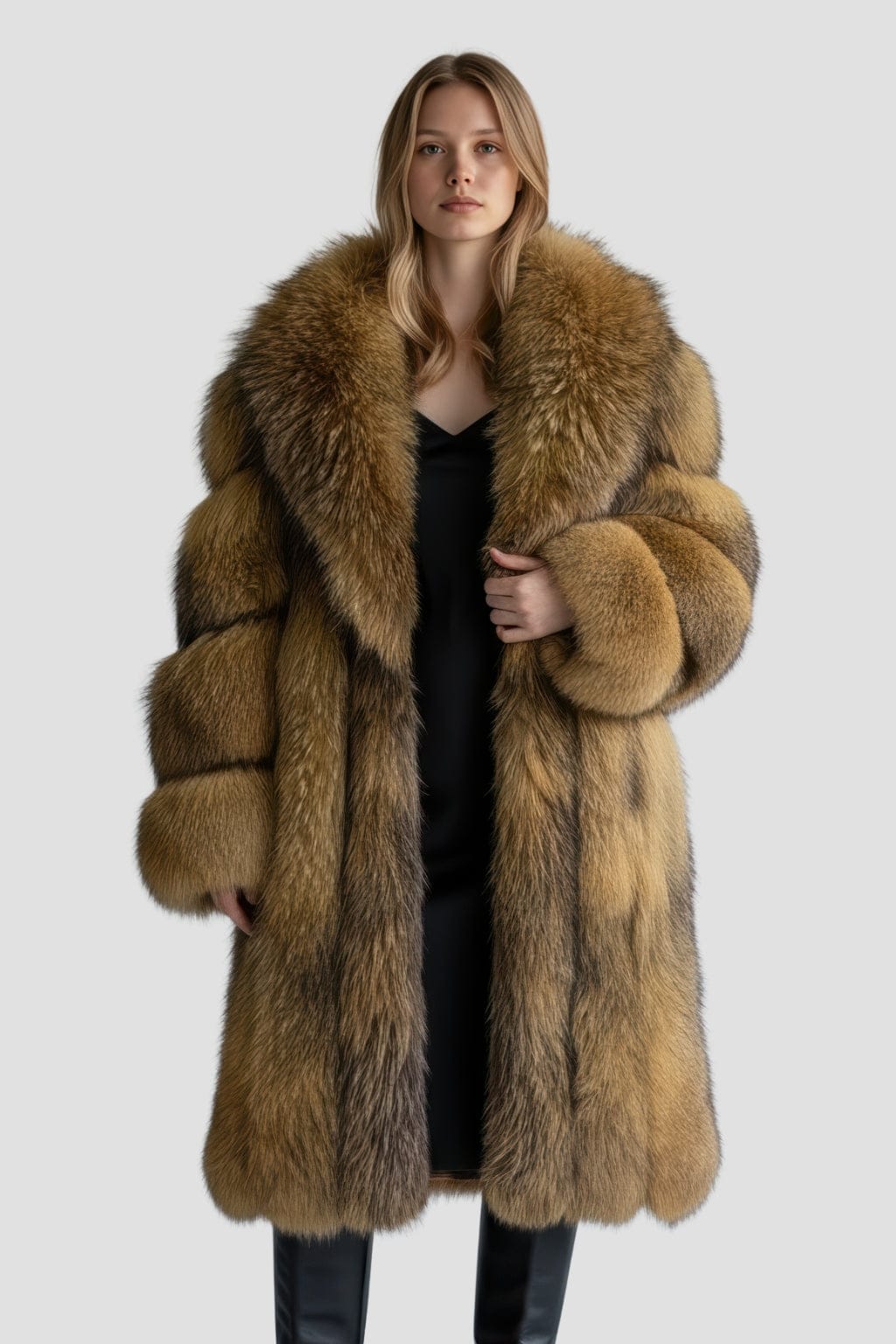 Manteau en fourrure femme long Héritage fourrure