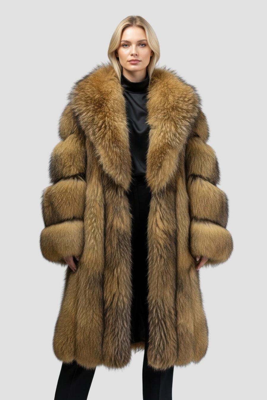 Manteau en fourrure femme long Héritage fourrure