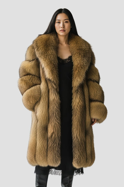 Manteau en fourrure femme long Héritage fourrure