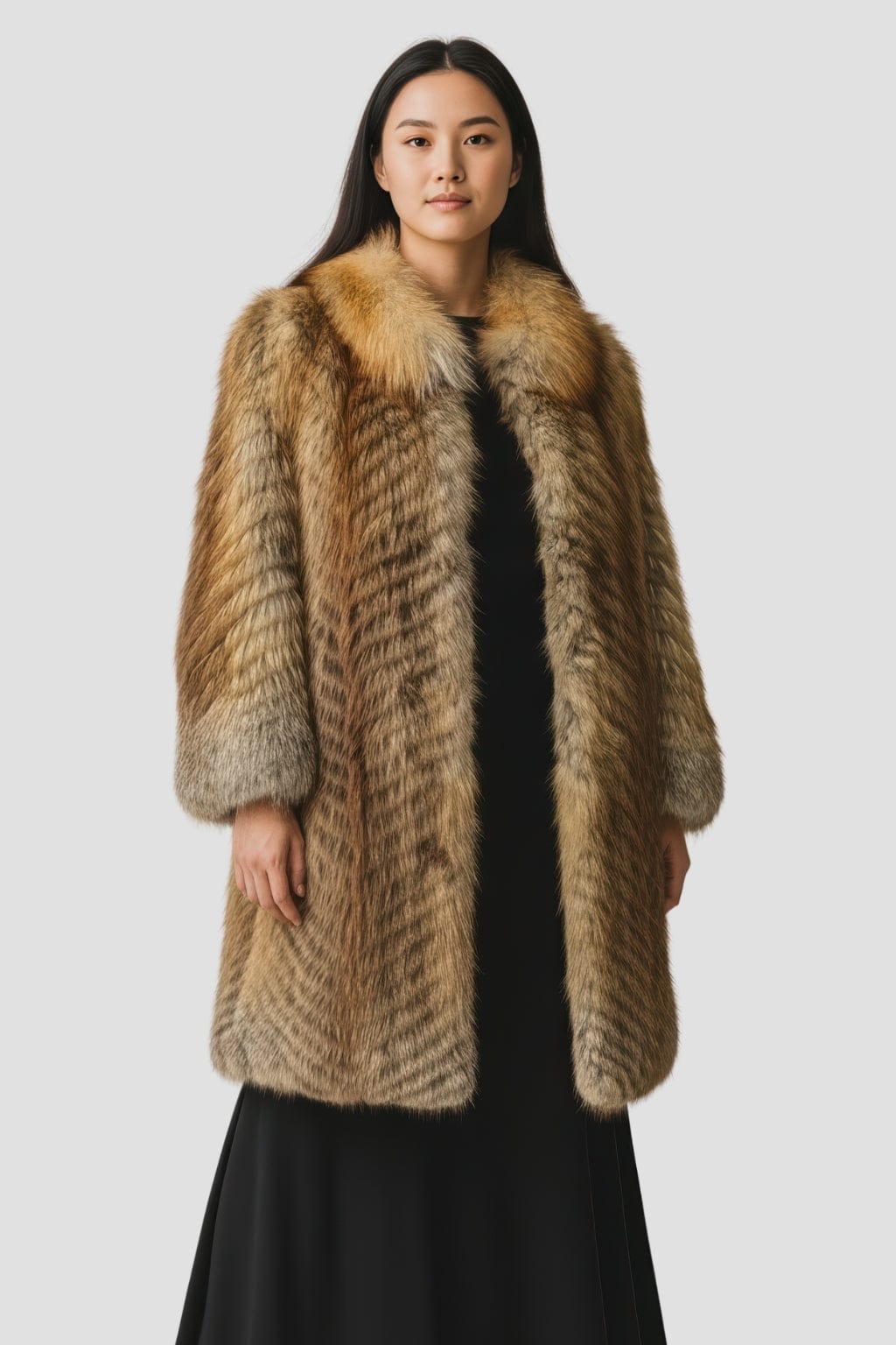Manteau en fourrure femme long Héritage fourrure