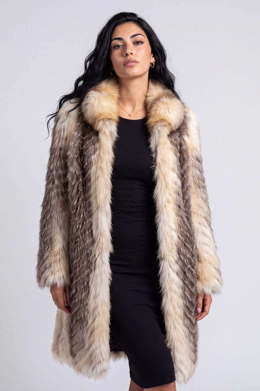 Manteau en fourrure femme long Héritage fourrure