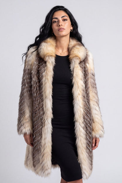 Manteau en fourrure femme long Héritage fourrure