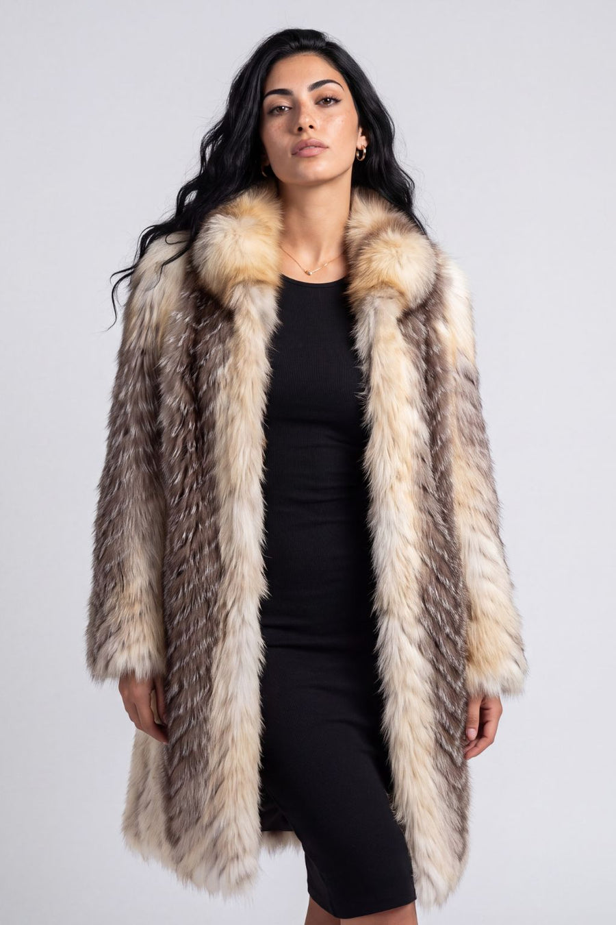 Manteau en fourrure femme long Héritage fourrure