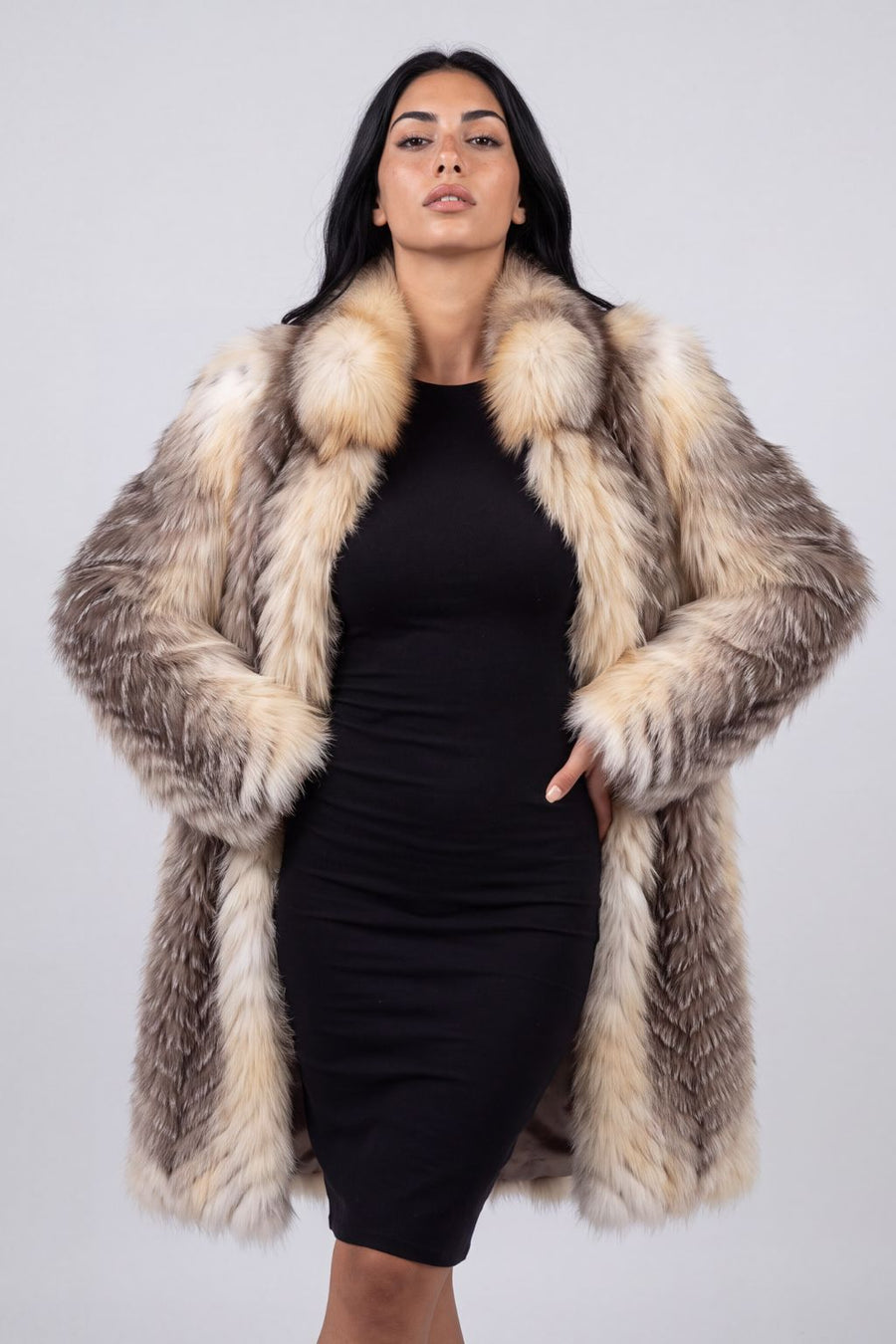 Manteau en fourrure femme long Héritage fourrure