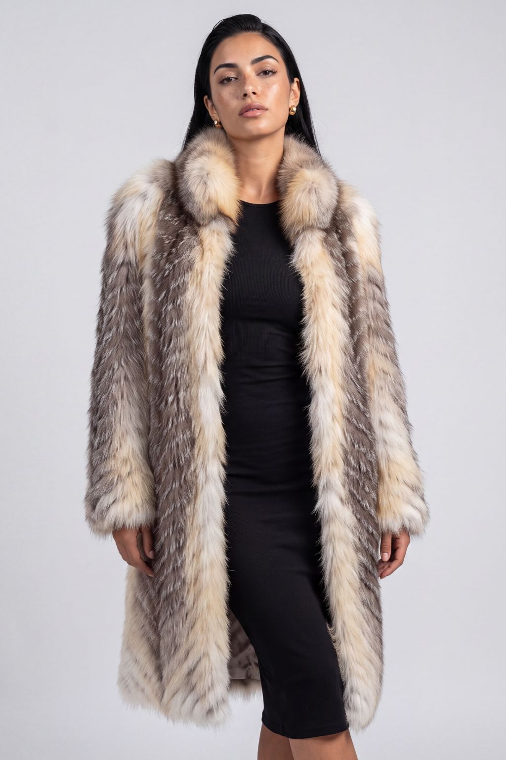 Manteau en fourrure femme long Héritage fourrure