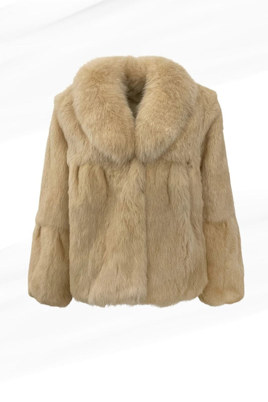 Manteau en fourrure femme poil court Héritage fourrure