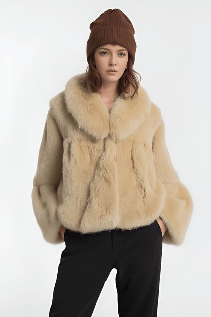 Manteau en fourrure femme poil court Héritage fourrure