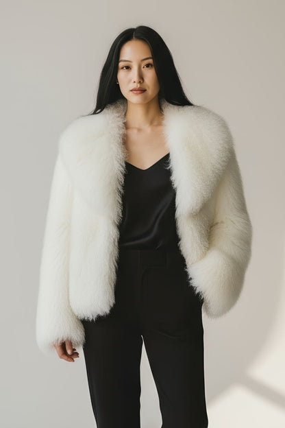 Manteau en fourrure mouton Héritage fourrure