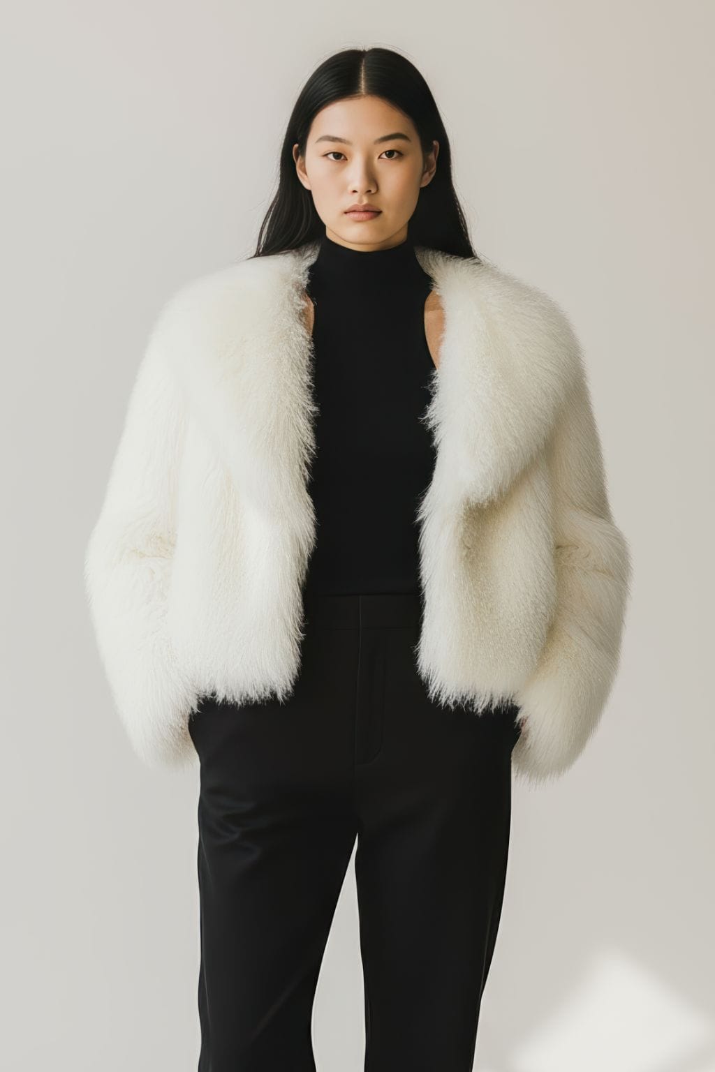 Manteau en fourrure mouton Héritage fourrure