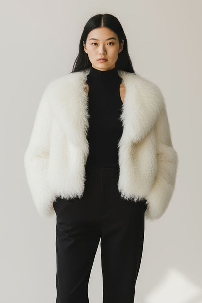 Manteau en fourrure mouton Héritage fourrure