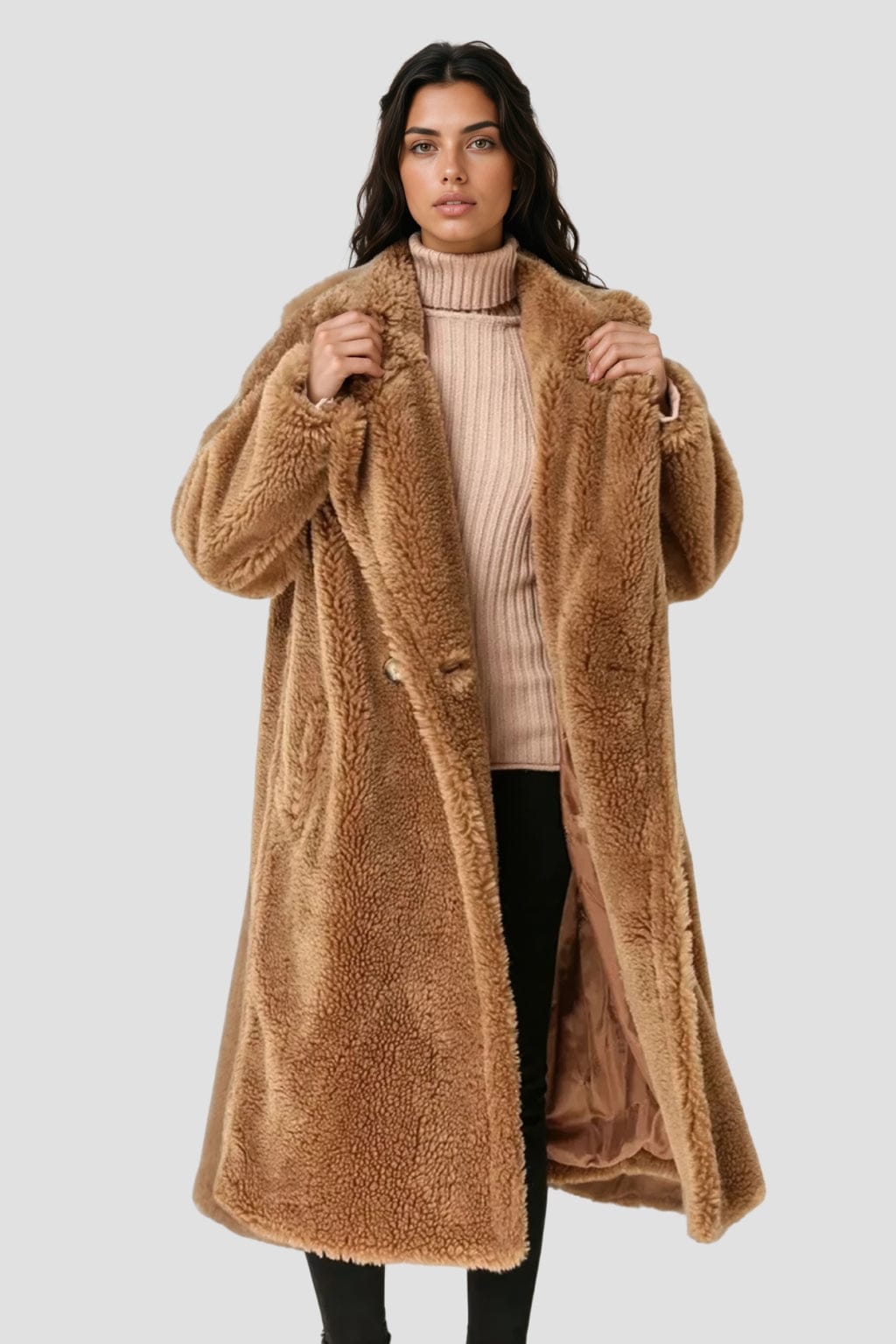 Manteau en fourrure mouton Héritage fourrure
