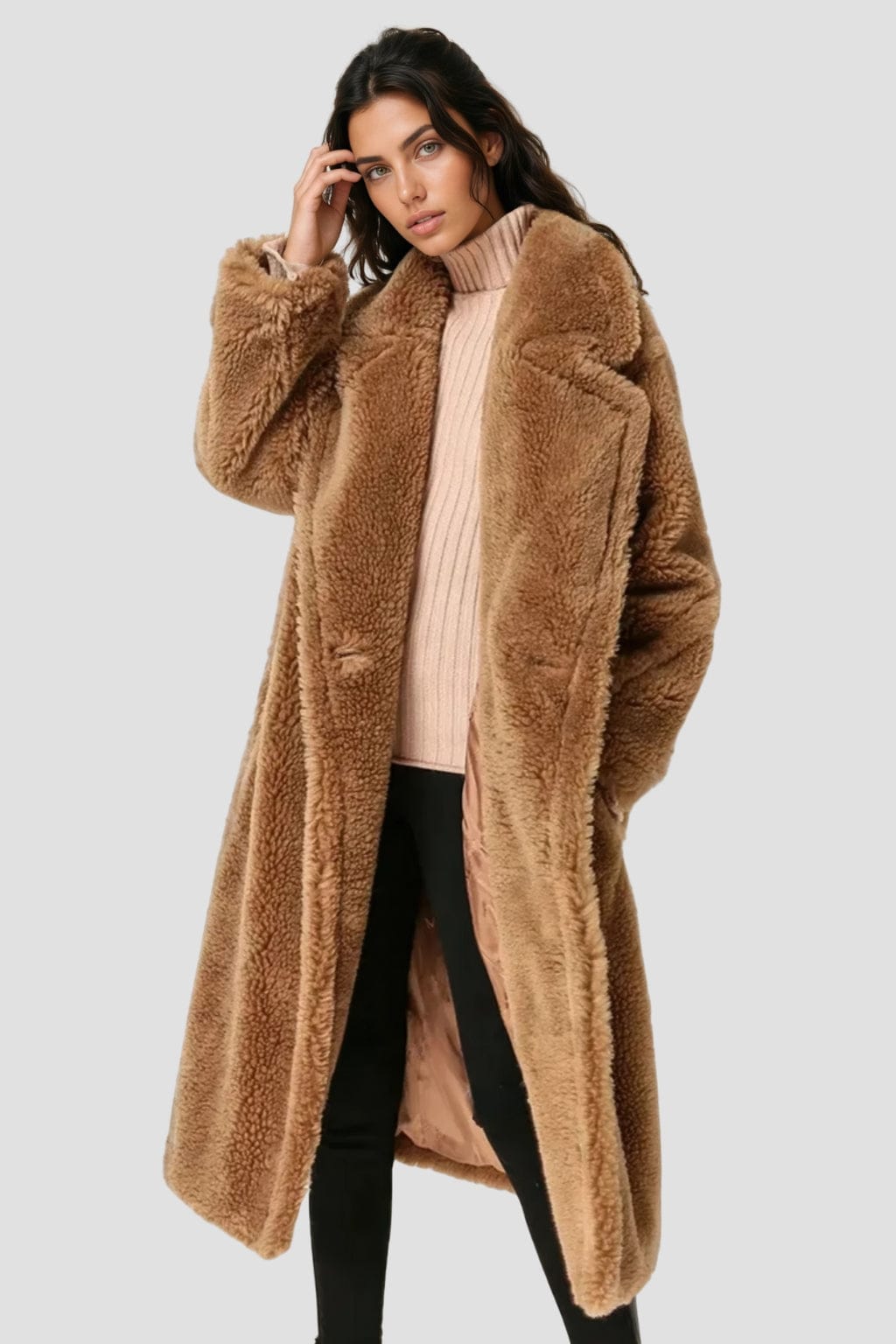 Manteau en fourrure mouton Héritage fourrure