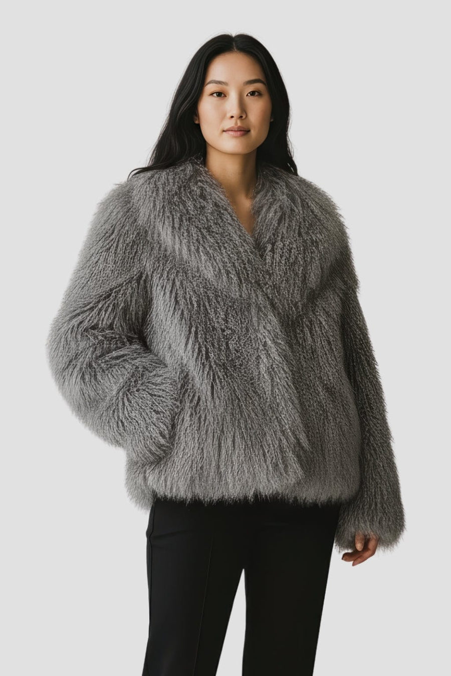 Manteau fourrure femme boucler Héritage fourrure