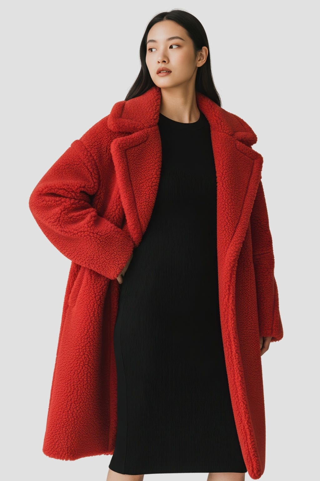 Manteau fourrure femme boucler Héritage fourrure
