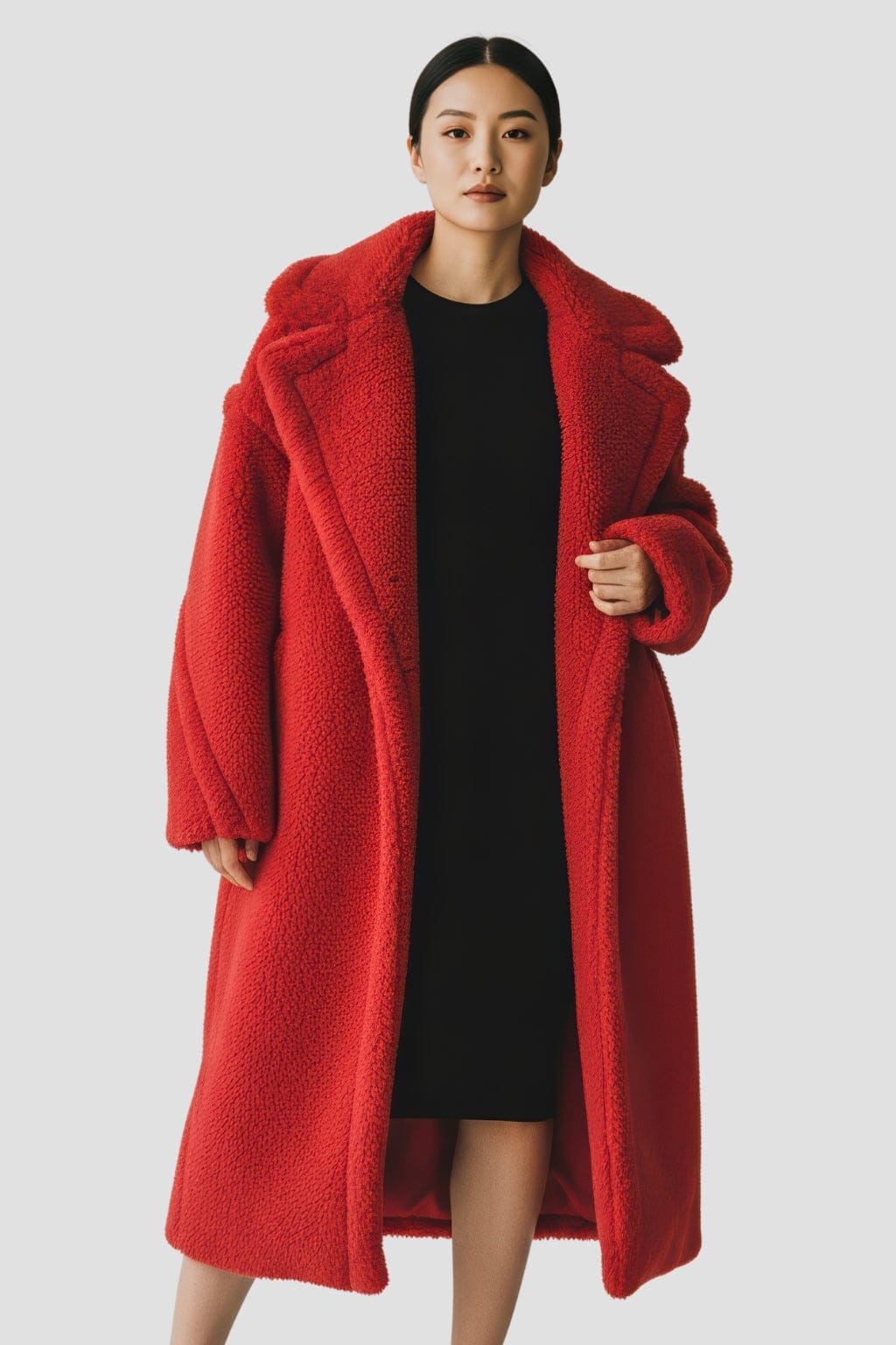 Manteau fourrure femme boucler Héritage fourrure