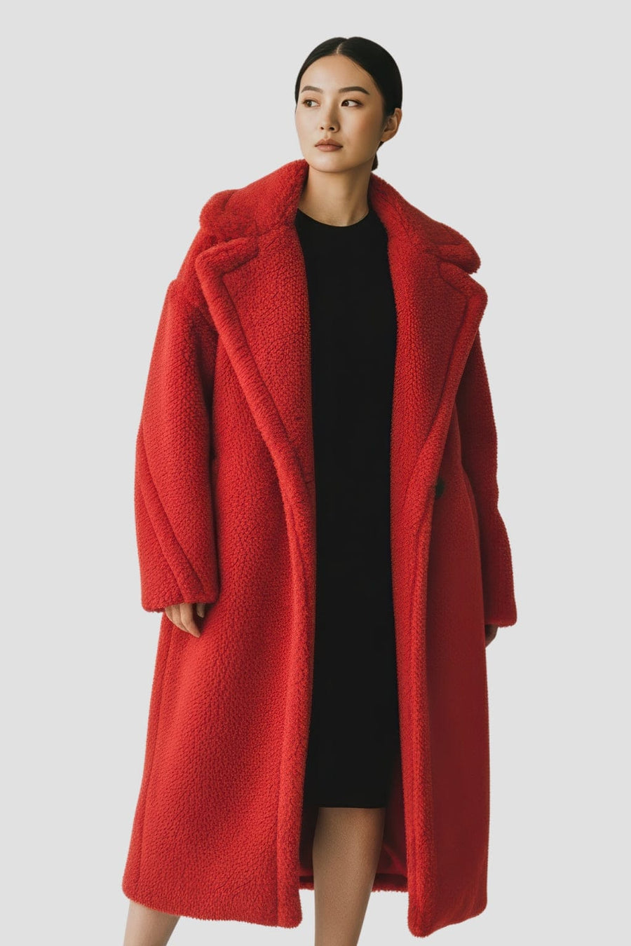 Manteau fourrure femme boucler Héritage fourrure