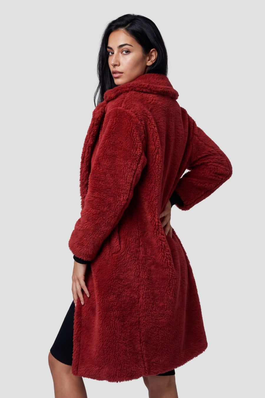 Manteau fourrure femme boucler Héritage fourrure