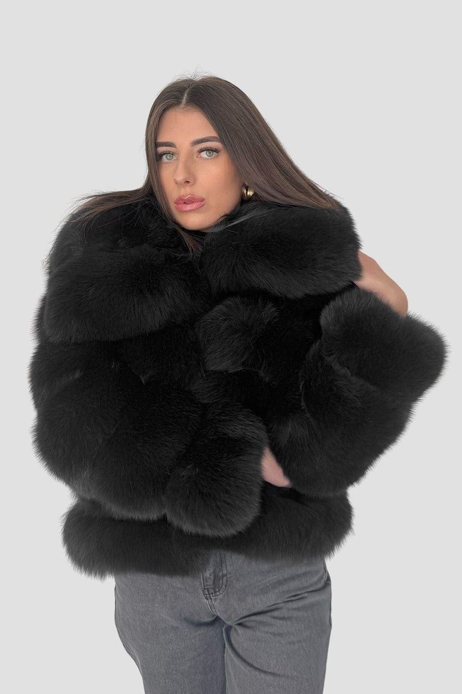 Manteau fourrure femme bubble Héritage fourrure