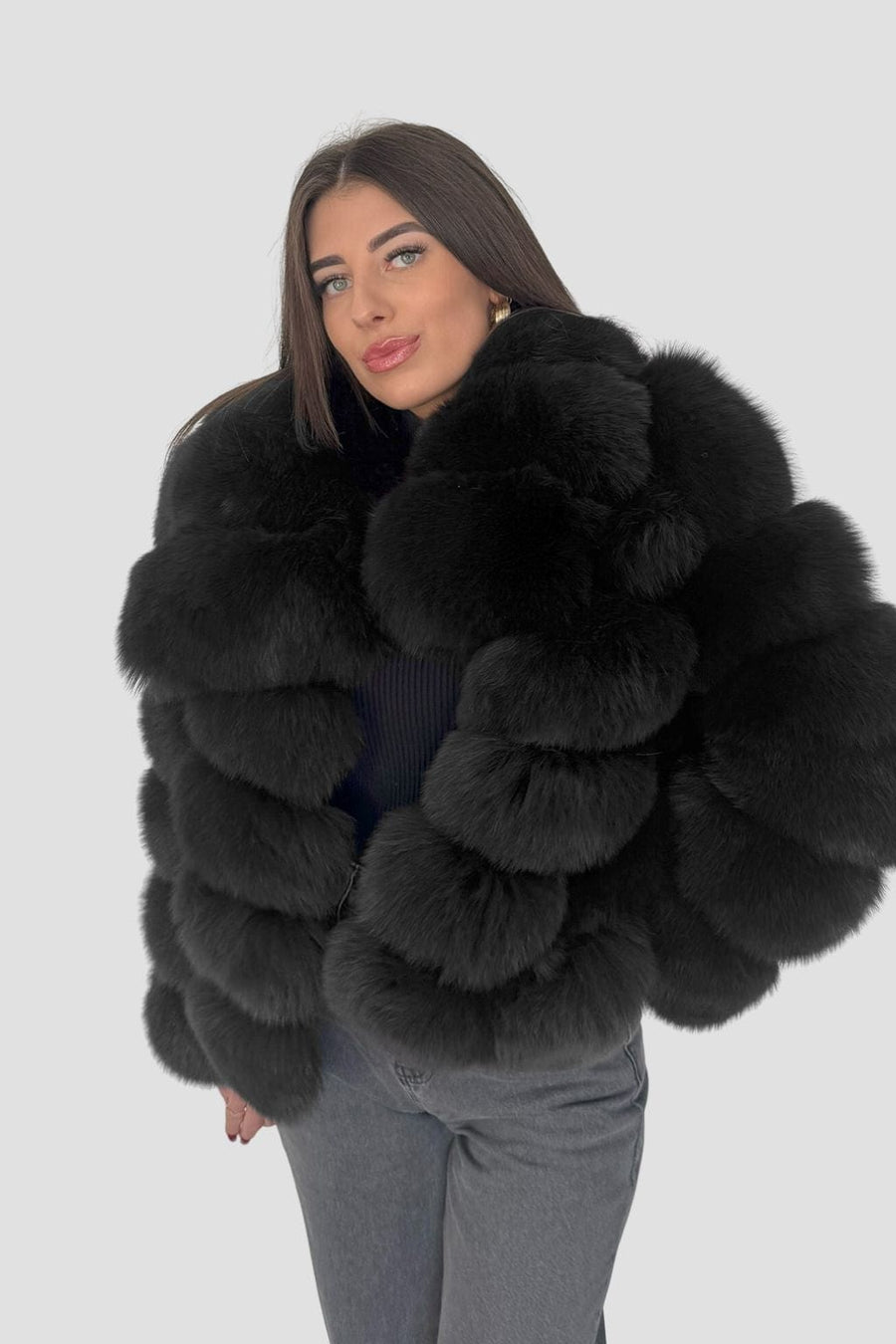 Manteau fourrure femme bubble Héritage fourrure