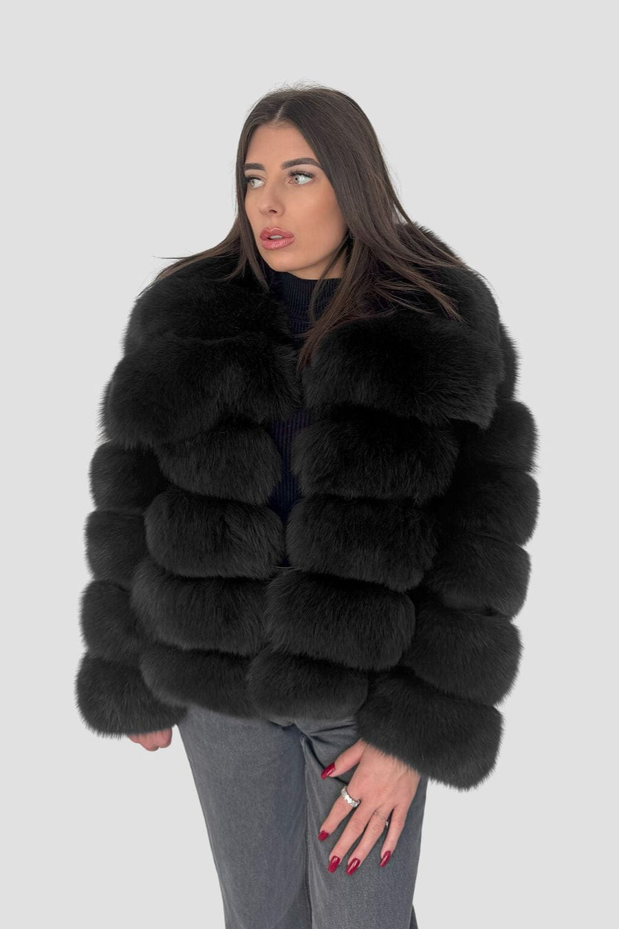 Manteau fourrure femme bubble Héritage fourrure