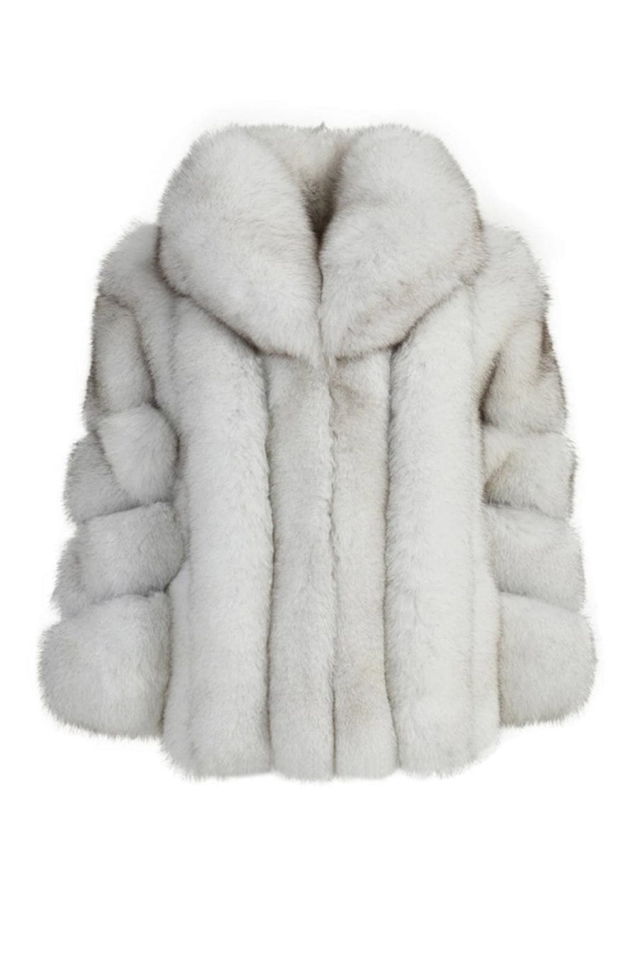 Manteau fourrure femme col épais Héritage fourrure