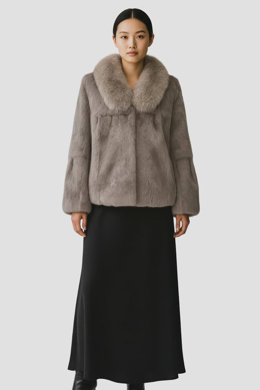 Manteau fourrure femme confortable Héritage fourrure