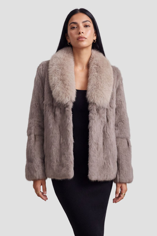 Manteau fourrure femme confortable Héritage fourrure