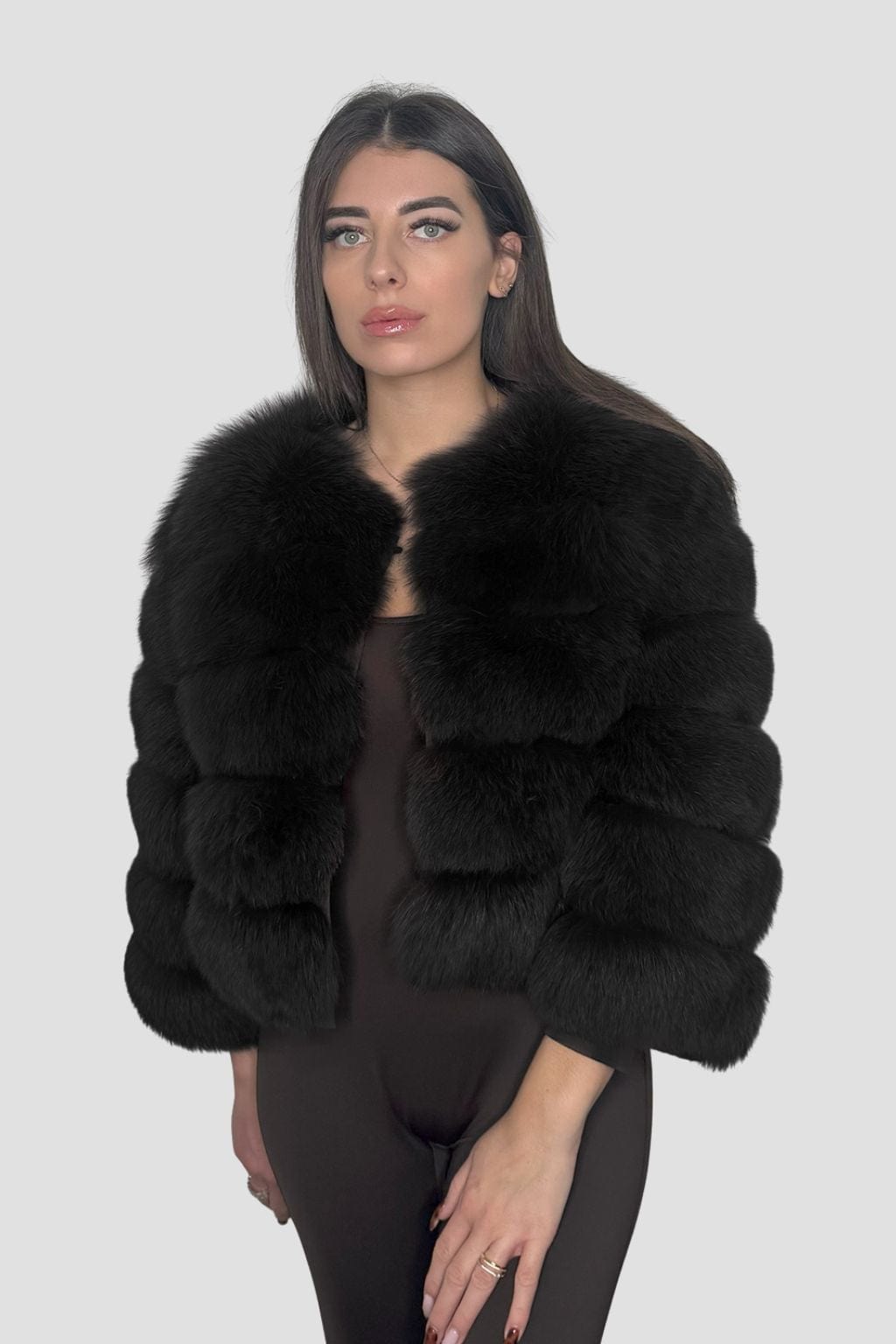 Manteau fourrure femme court Héritage fourrure