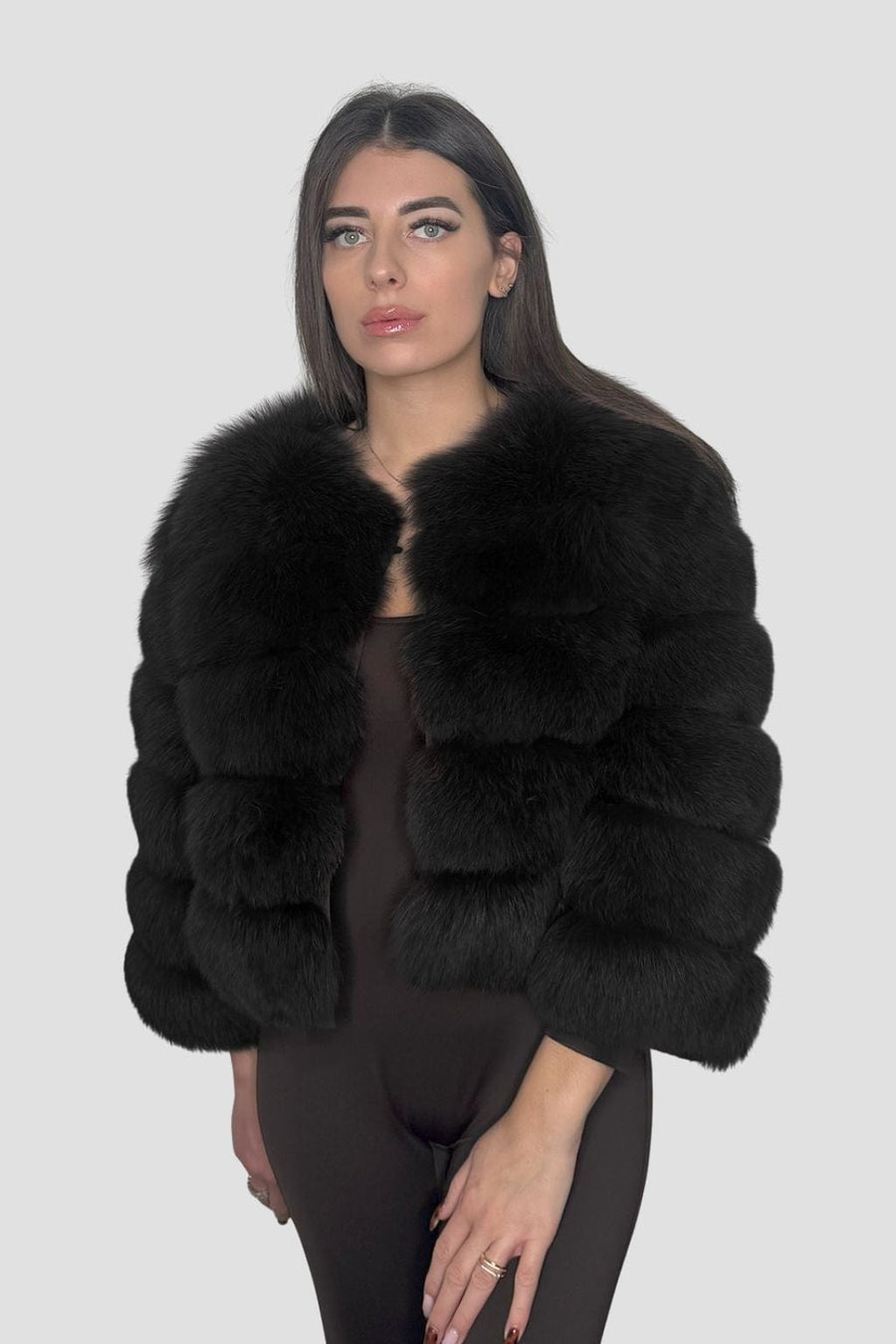 Manteau fourrure femme court Héritage fourrure