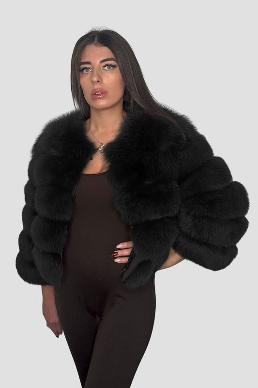 Manteau fourrure femme court Héritage fourrure