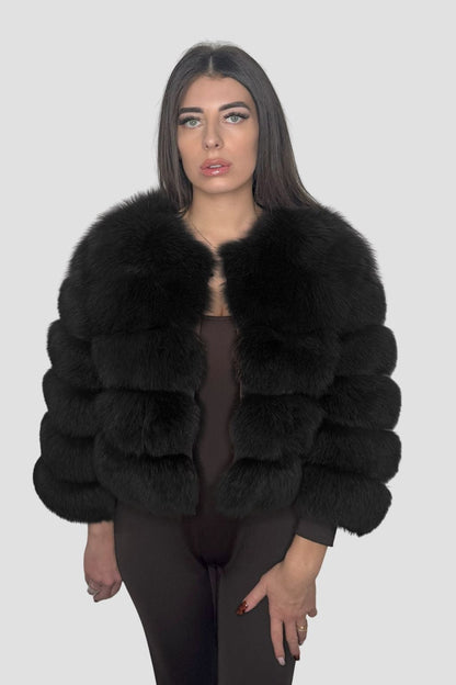 Manteau fourrure femme court Héritage fourrure