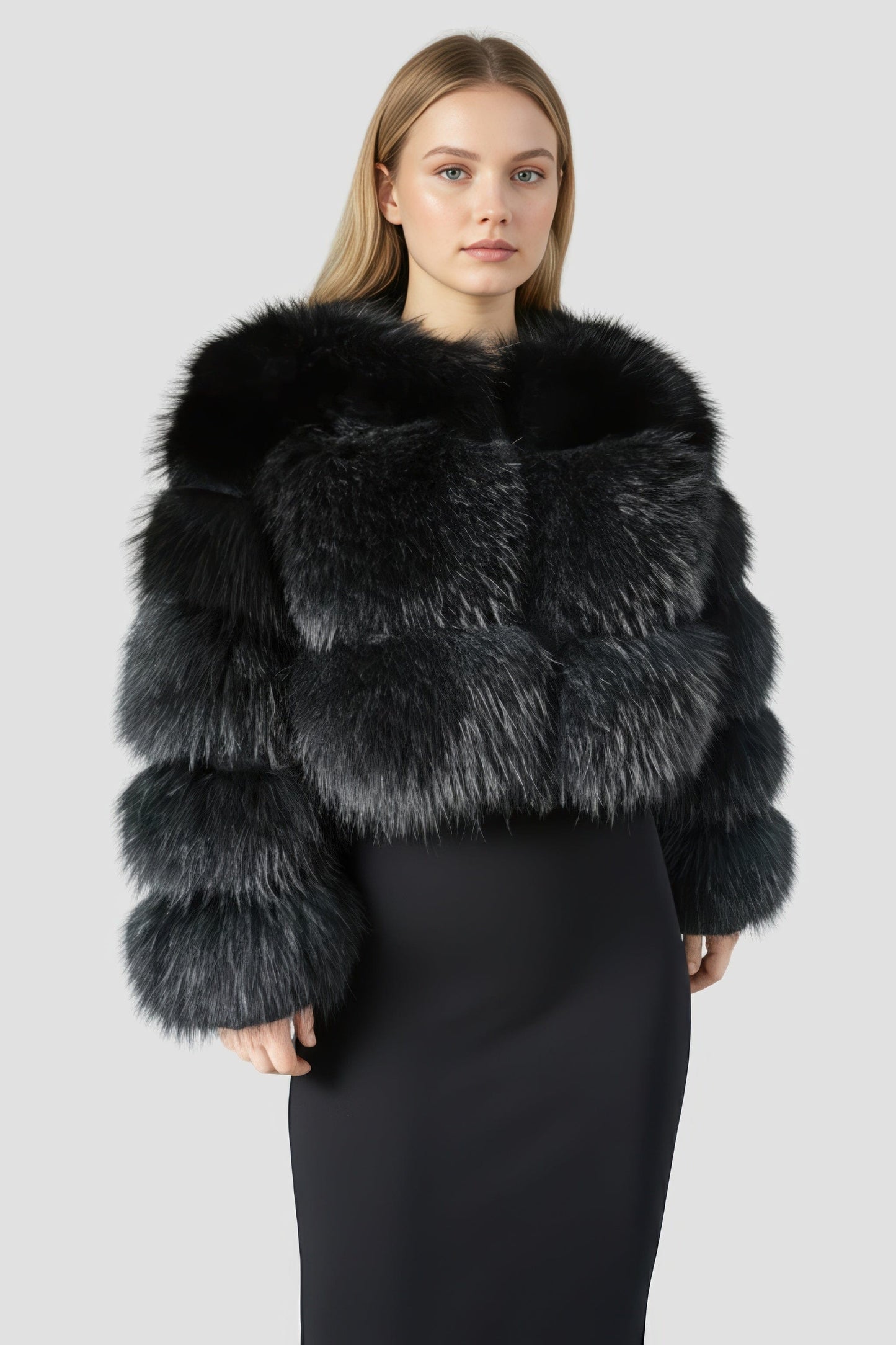 Manteau fourrure femme court Héritage fourrure