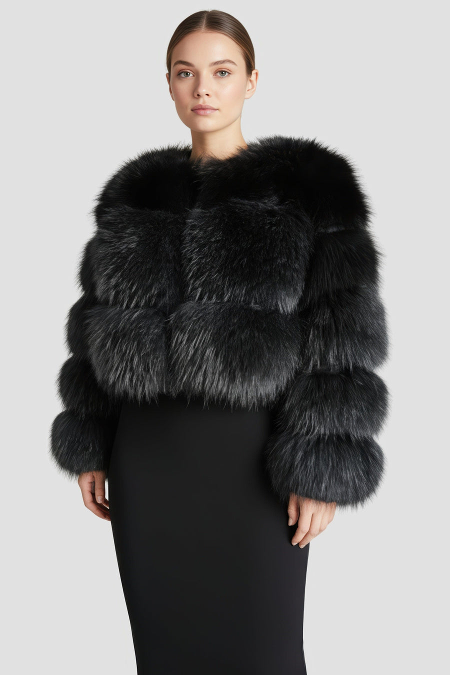 Manteau fourrure femme court Héritage fourrure