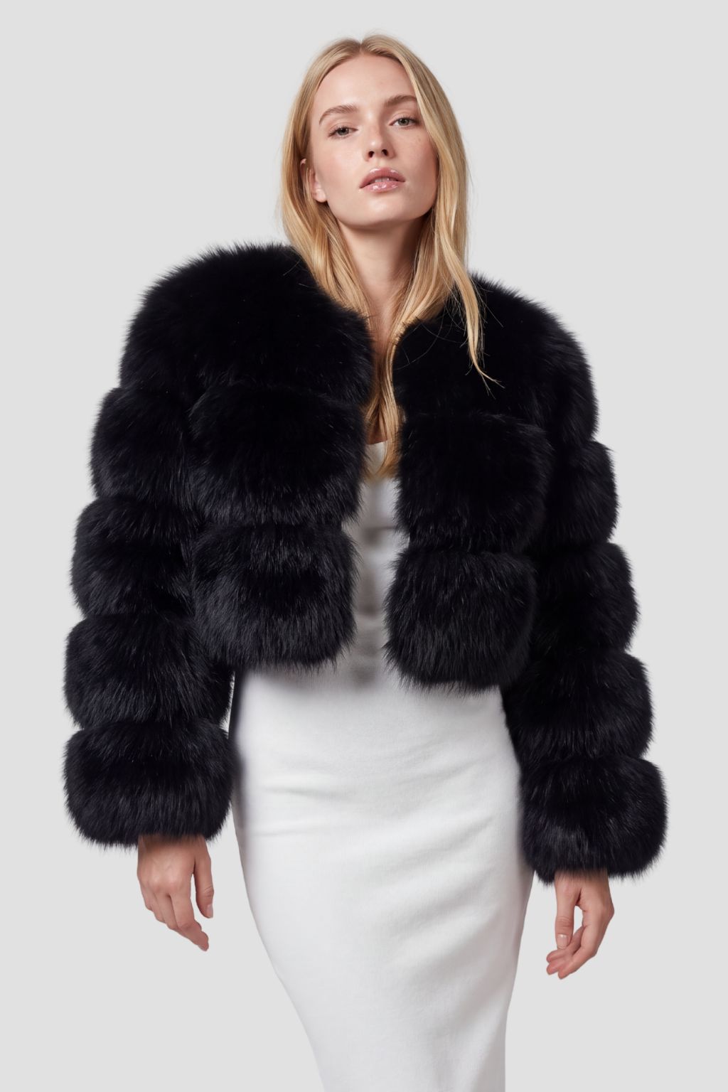 Manteau fourrure femme court Héritage fourrure