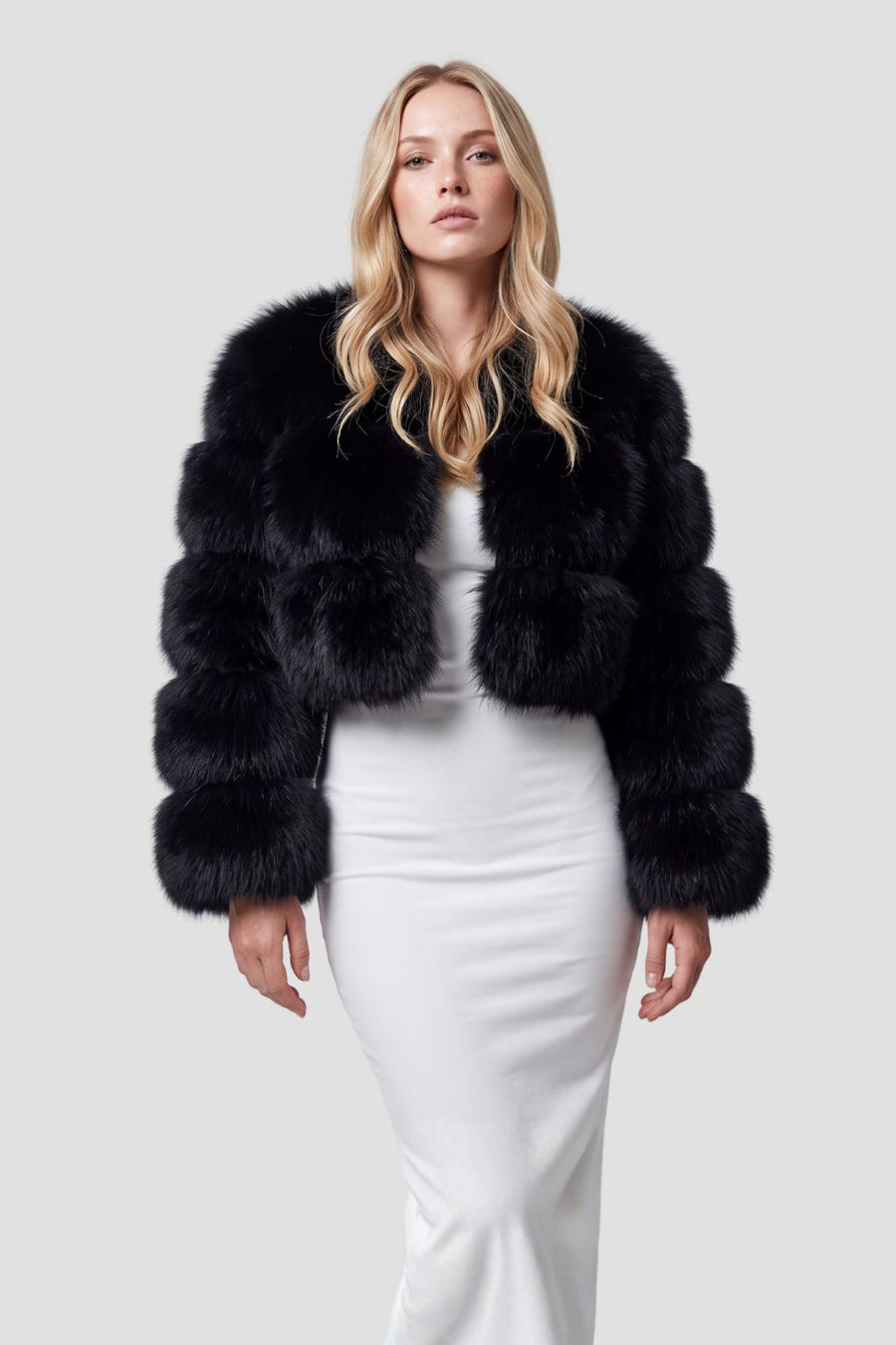 Manteau fourrure femme court Héritage fourrure