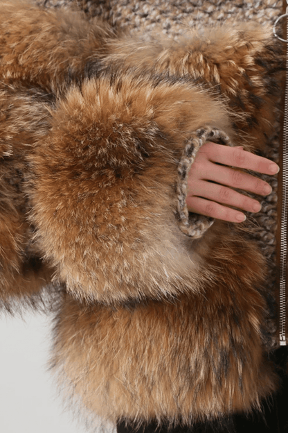 Manteau fourrure femme discret Héritage fourrure