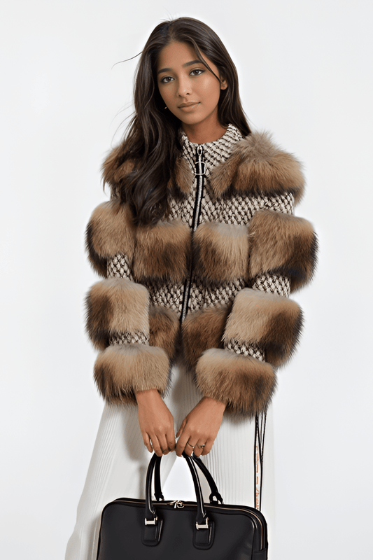Manteau fourrure femme discret Héritage fourrure
