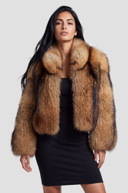 Manteau fourrure femme doux Héritage fourrure