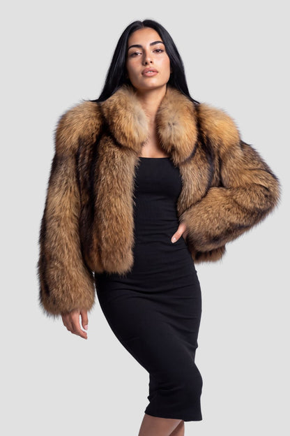 Manteau fourrure femme doux Héritage fourrure