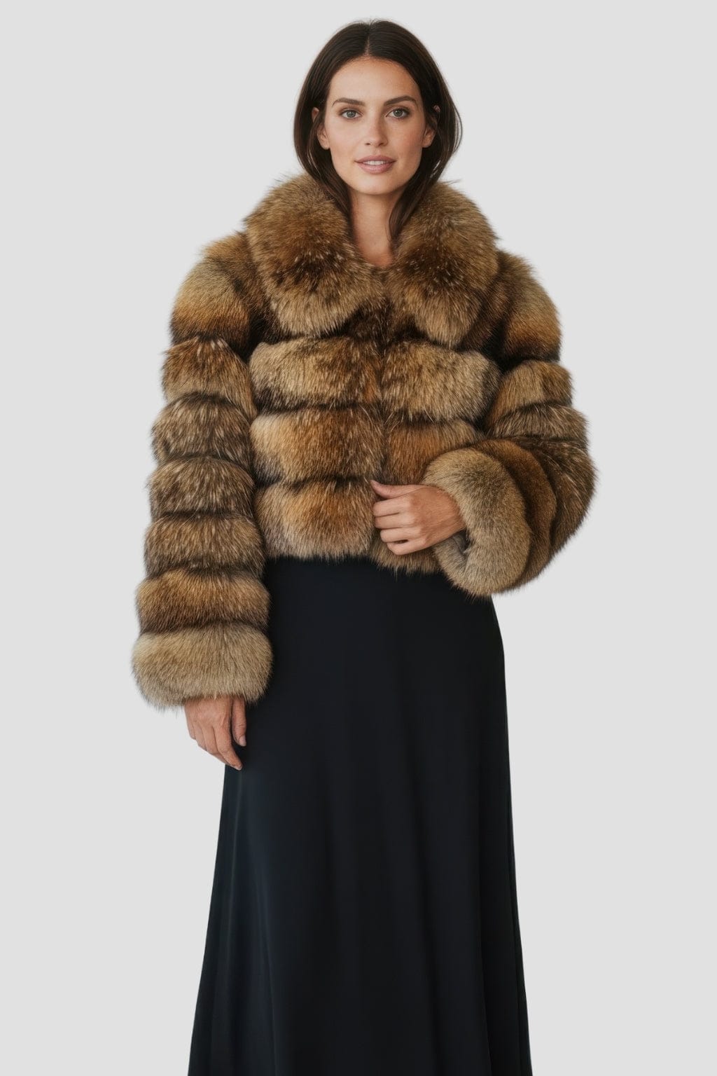 Manteau fourrure femme épais Héritage fourrure