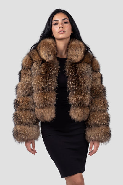 Manteau fourrure femme épais Héritage fourrure