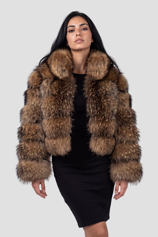 Manteau fourrure femme épais Héritage fourrure